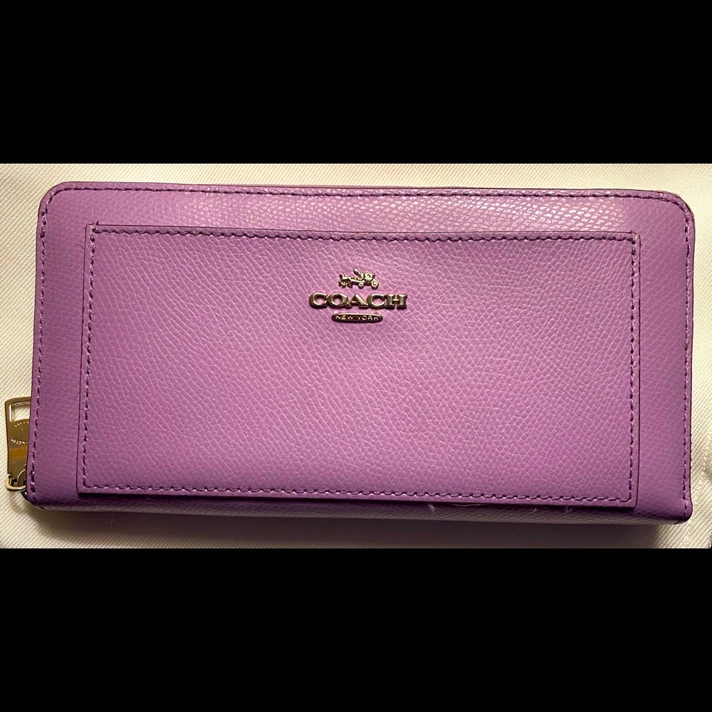 Coach Accordion Wallet